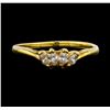 Image 1 : 14KT Yellow Gold 0.40 ctw Diamond Ring