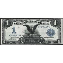 1899 $1 Black Eagle Silver Certificate Note