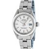 Image 2 : Rolex Ladies Stainless Steel Silver Index Oyster Band 26MM Datejust Wristwatch