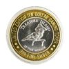 Image 1 : .999 Silver Treasure Island Las Vegas, Nevada $10 Casino Limited Edition Gaming