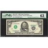 1977 $50 Federal Reserve Note ERROR Inverted Overprint PMG Choice Uncirculated 6