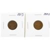 Lot of 1911-S & 1912-S Lincoln Wheat Cent Coins