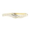 Image 1 : 14KT Yellow Gold 3.00 ctw Diamond Bangle Bracelet
