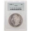 Image 1 : 1880-S $1 Morgan Silver Dollar Coin PCGS MS65