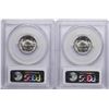 Image 2 : Lot of (2) 1956-D Jefferson Nickel Coins PCGS MS65