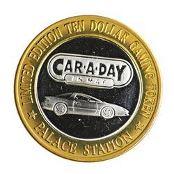 .999 Silver Palace Station Hotel & Casino Las Vegas $10 Limited Edition Gaming T