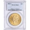 1882-S $20 Liberty Head Double Eagle Gold Coin PCGS MS61
