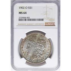 1902-O $1 Morgan Silver Dollar Coin NGC MS64