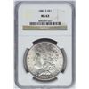 Image 1 : 1882-S $1 Morgan Silver Dollar Coin NGC MS63