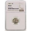 Image 1 : 1945 Mercury Dime Coin NGC MS66
