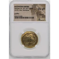 1071-1078 Ancient Byzantine Empire Michael VII Gold Coin NGC CH VF