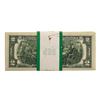 Image 2 : Pack of (100) Consecutive 1976 $2 Federal Reserve Notes San Francisco