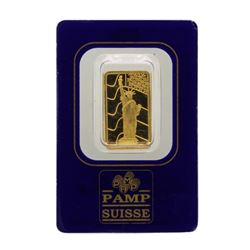 Suisse 2.5 Gram Fine Gold Pamp Gold Bar