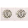 Image 2 : Lot of (2) 1996 $1 American Silver Eagle Coins