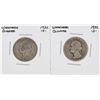 Image 1 : 1932-S & 1932-D Washington Silver Quarter Coins