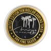Image 2 : .999 Silver Mirage Las Vegas Nevada $10 Casino Limited Edition Gaming Token