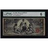 Image 1 : 1896 $2 Educational Silver Certificate Note Fr.248 PMG Good 6 Net