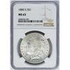 Image 1 : 1880-S $1 Morgan Silver Dollar Coin NGC MS63