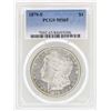 Image 1 : 1879-S $1 Morgan Silver Dollar Coin PCGS MS65