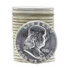 Image 1 : Roll of (20) 1961 Brilliant Uncirculated Franklin Half Dollar Coins