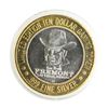 Image 1 : .999 Silver Sam Boyd's Fremont Hotel $10 Casino Limited Edition Gaming Token