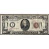 Image 1 : 1934A $20 Federal Reserve WWII Emergency Hawaii Note