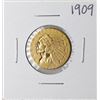 Image 1 : 1909 $5 Indian Head Half Eagle Gold Coin