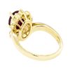 Image 3 : 14KT Yellow Gold 1.86 ctw Ruby and Diamond Ring