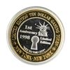 Image 1 : .999 Silver New York New York Casino Las Vegas $10 Limited Edition Gaming Token