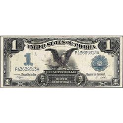 1899 $1 Black Eagle Silver Certificate Note