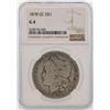 Image 1 : 1878-CC $1 Morgan Silver Dollar Coin NGC G4