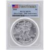 Image 1 : 2016 $1 American Silver Eagle Coin PCGS MS70 First Strike