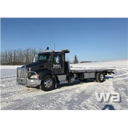 2012 KENWORTH T370 S/A ROLL BACK DECK TRUCK