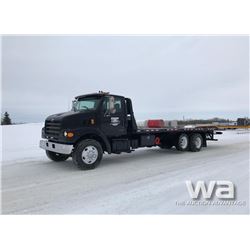 2000 STERLING ROLL OFF DECK TRUCK