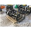 Image 1 : 72" SKID STEER BRUSH GRAPPLE