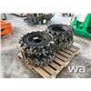 Image 1 : (4) SKIDSTEER PNEUMATIC TIRES