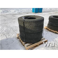 (4) GOODYEAR 11R22.5 DRIVE TIRES