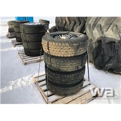 (4) YOKOHAMA 265/70R17 TIRES & RIMS