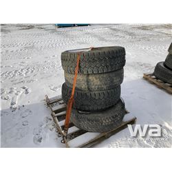 (4) MISC. TRUCK TIRES