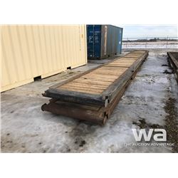 (2) 4 X 40 FT. WALK WAY RIG MATS