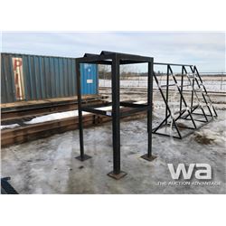 STEEL BARREL RACK