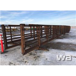 (5) FREESTANDING LIVESTOCK PANELS