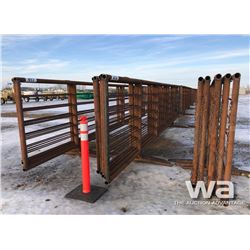 (5) FREESTANDING LIVESTOCK PANELS