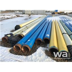 (4) PIPE 12” X 46 FT. TO 60 FT.