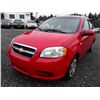 Image 1 : E4 -- 2007 Chevrolet Aveo , Red , 175746  KM's