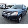 Image 1 : J4 -- 2002 Honda CR-V , Blue , 295553  KM's