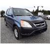 Image 2 : J4 -- 2002 Honda CR-V , Blue , 295553  KM's