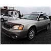 Image 1 : J5 --  2004 Subaru Legacy Outback Limited , Green , 196348  KM's