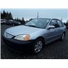 Image 1 : C4 -- 2002 Honda Civic , Silver , 250345  KM's