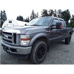 H2 --  2008 Ford F350 Crew Cab , Grey , 183153  KM's